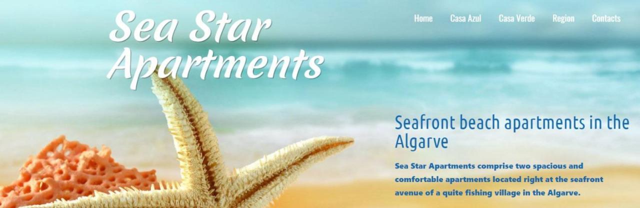 Sea Star Apartments - Casa Verde e Casa Azul Armacao de Pera Exterior foto